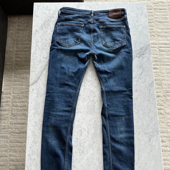 All Saints Rex Slim Fit Soft Stretch Denim Jeans - Size 31 - Picture 3 of 3